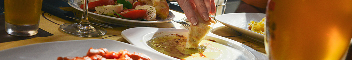 Eating Greek Mediterranean at CAVA restaurant in Washington, DC.